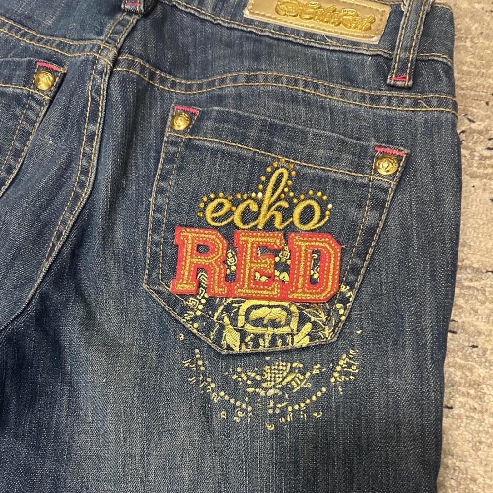 Ecko Red Pink 2000s lowrise